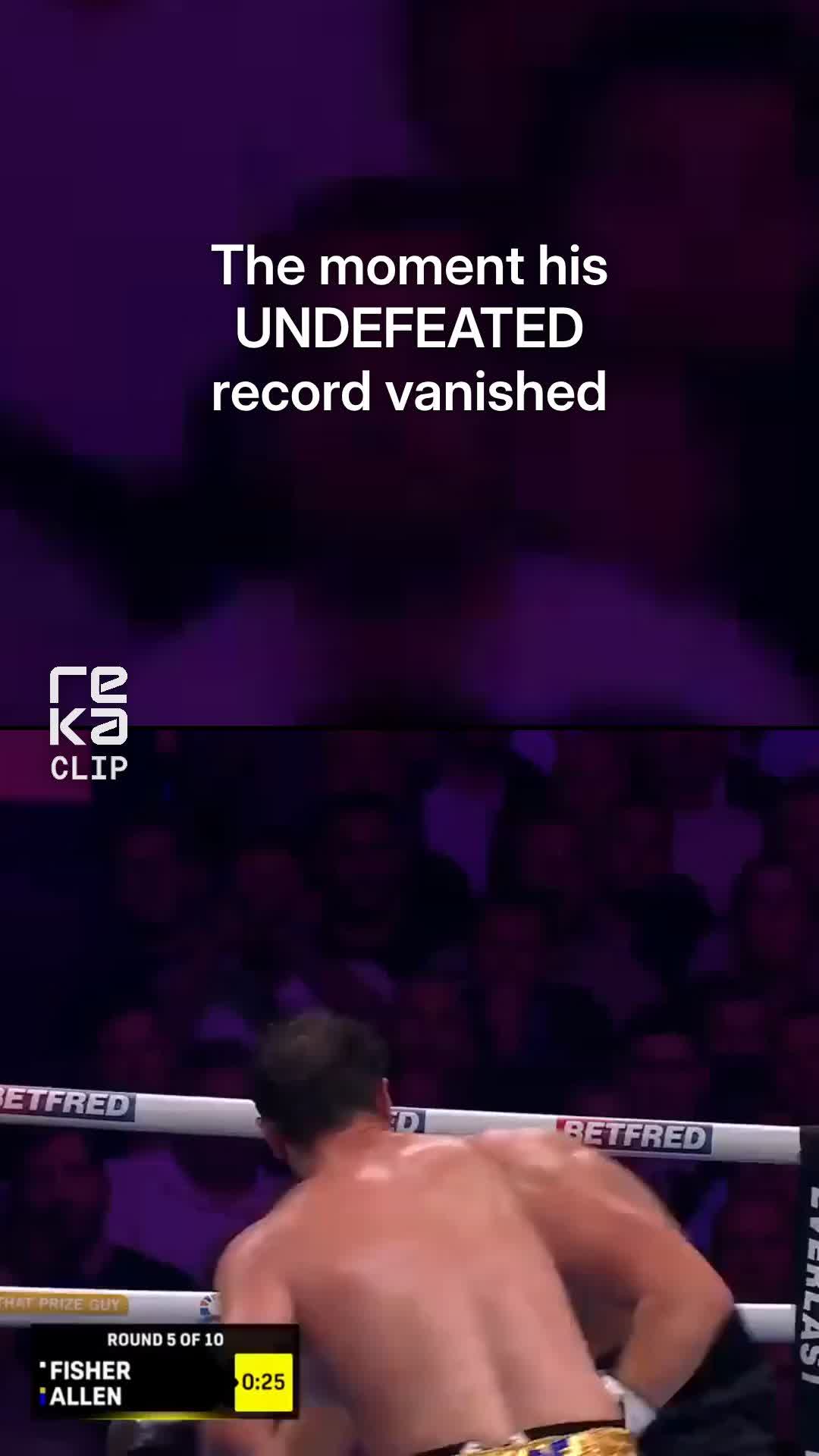 Unbelievable Comeback! Dave Allen Stuns Johnny Fisher #boxingdrama #knockout #fightnight You won't believe the drama...