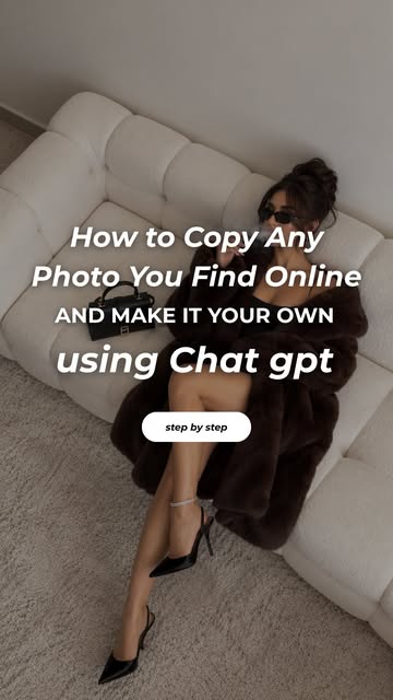 How to copy any photo you find online and make it your own using ChatGPT ✨ Find a photo you love — Pinterest, a magaz...