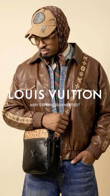 From raw to refined ✨ . . DIY fashion transformation . Inspired by Louis Vuitton Men’s Spring-Summer 2027 @louisvuitt...