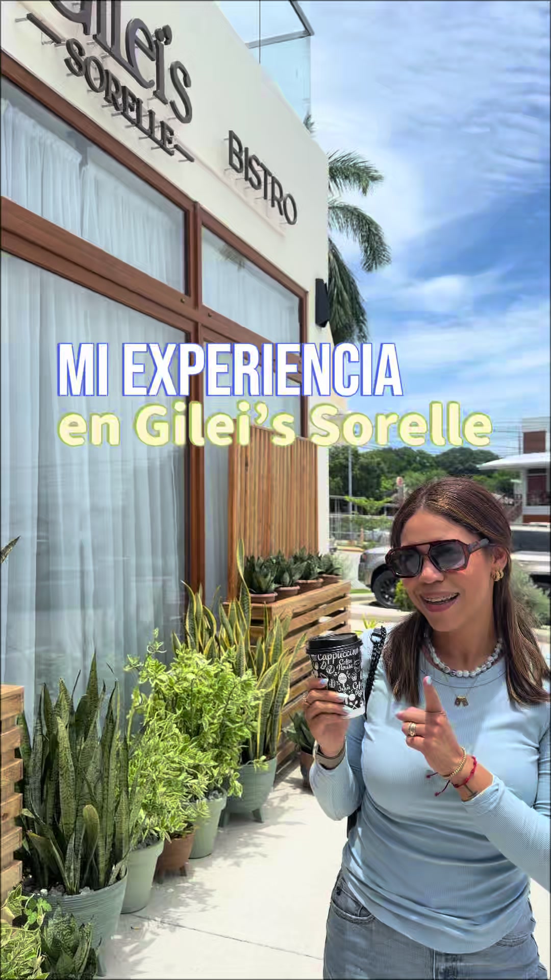 Ejemplo UGC: Mi experiencia en Gilei’s Sorelle! ☕️ #ugccreator #ugchonduras #lifestyle #roatan #ugcmom