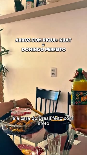 Não existe nada melhor que o almoço com minha família e KUAT @kuat.guarana 💚 #kuat_2427 #IssoMereceKuat #publi