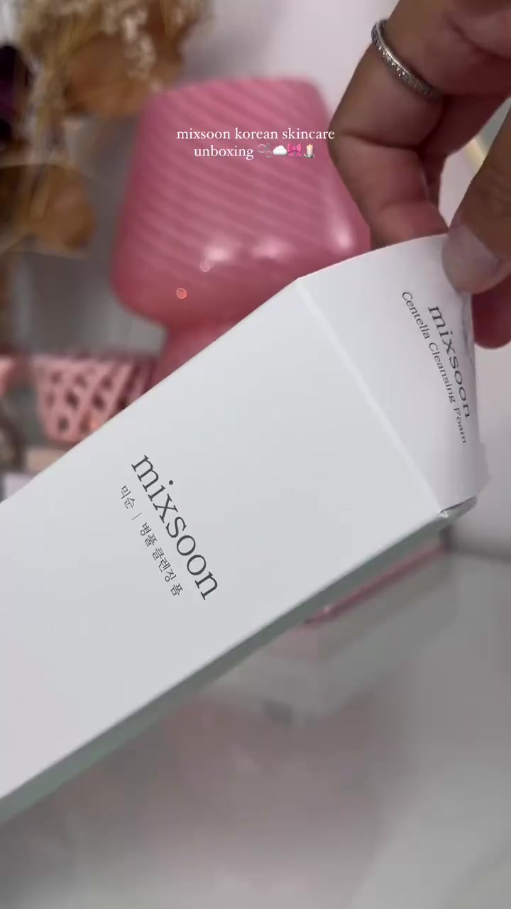 Skin care inboxing 🫧✨#skincare #inboxing #viral #beautytok @MIXSOON Singapore @mixsoon ambassador @Mixsoon
