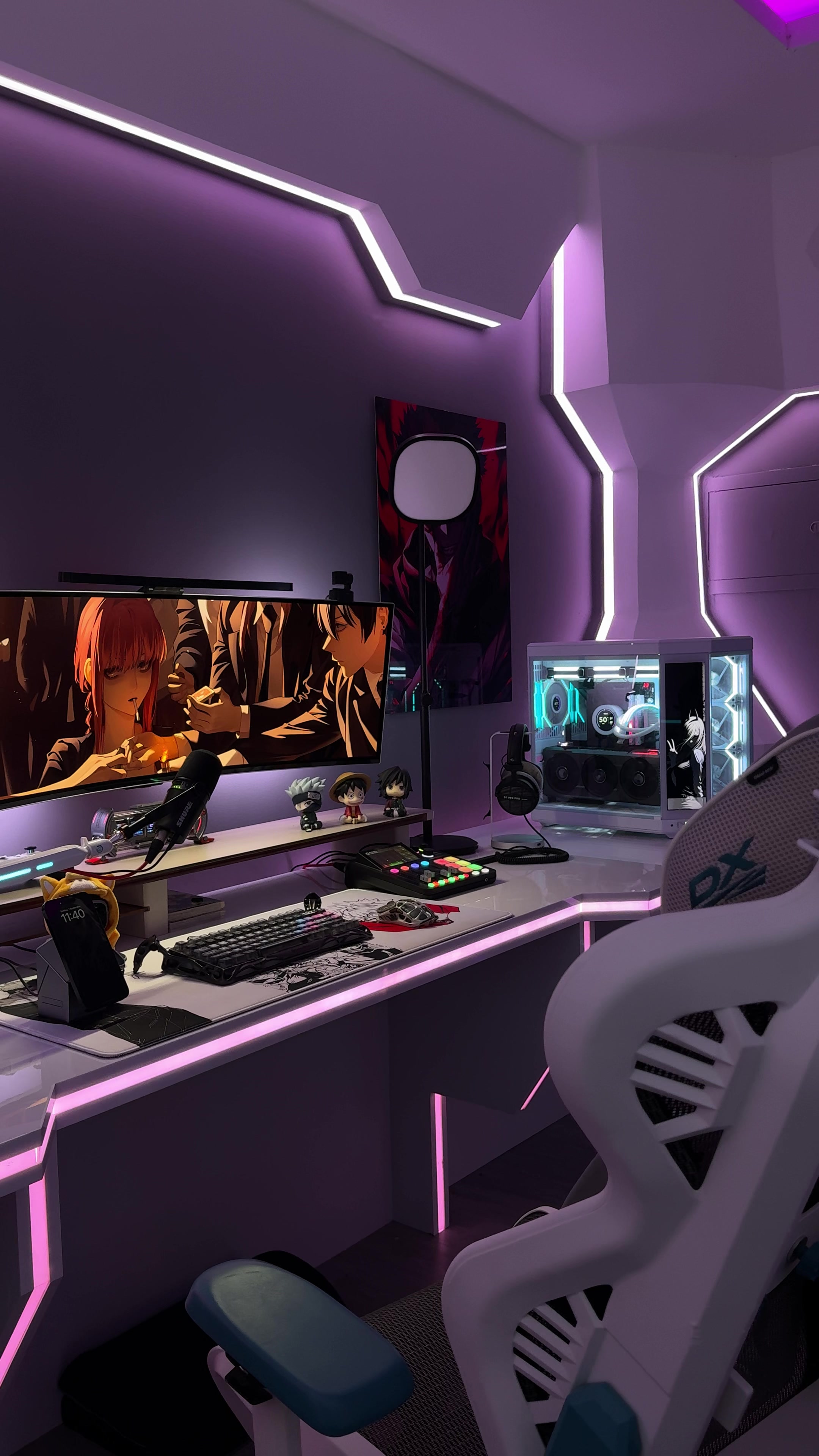 Happiness is homemade ..!🤍 #setupgaming #viral #pcgaming #gamingroom #setup