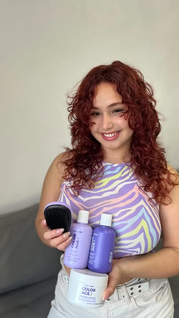Mi rutina con los productos de @colorageargentina ✨ Orgullosa de mis rizos 💖 #colorageargentina #rizosrebeldesylibre...