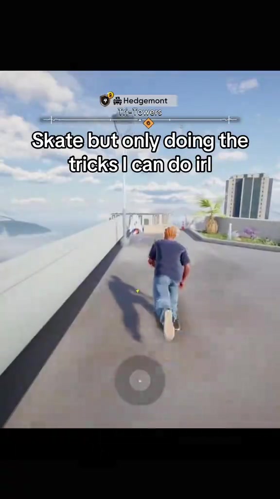 Skate but only doing the tricks I can do irl #skate #skate4 #fyp #xybca #viral