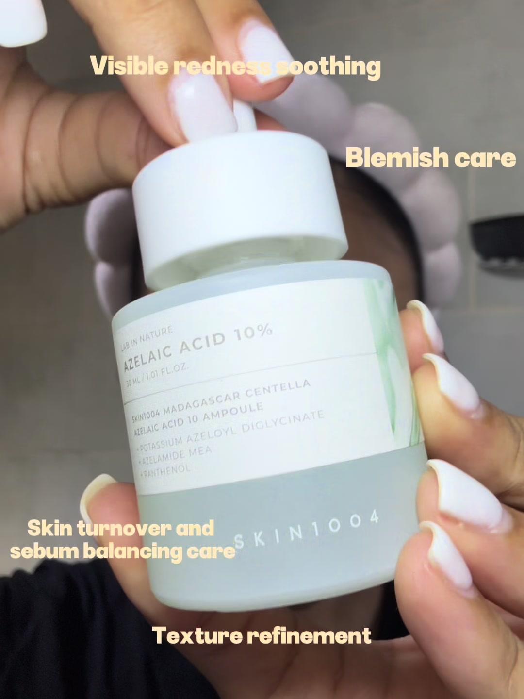 Sudden breakout? No worries! Soothe with SKIN1004 Azelaic Acid, then lock it down with our Tea-Trica Spot Cream. • Wa...