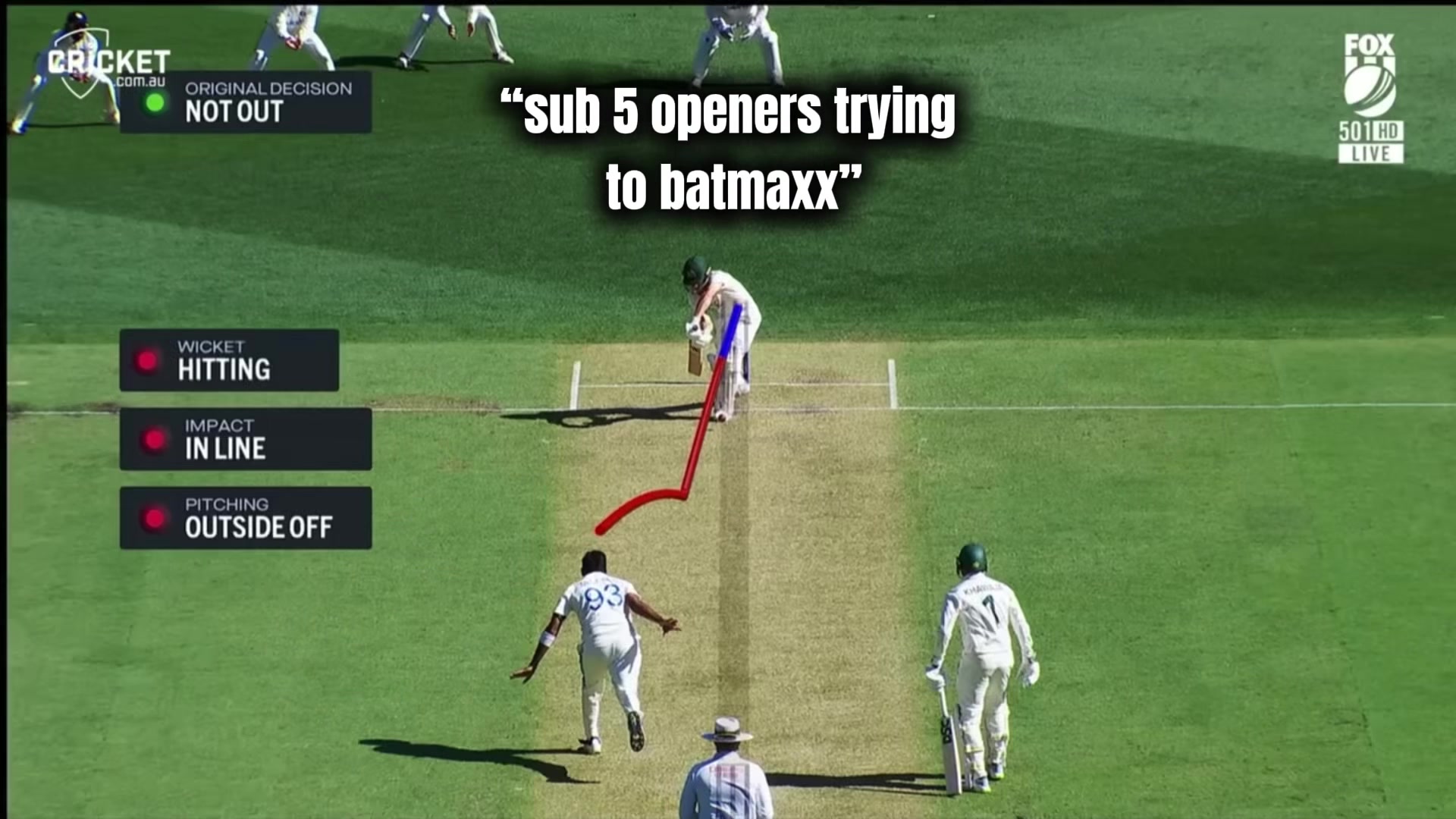 Goat Opener | Travball #CapCut #cricket #ashes #travishead #viral