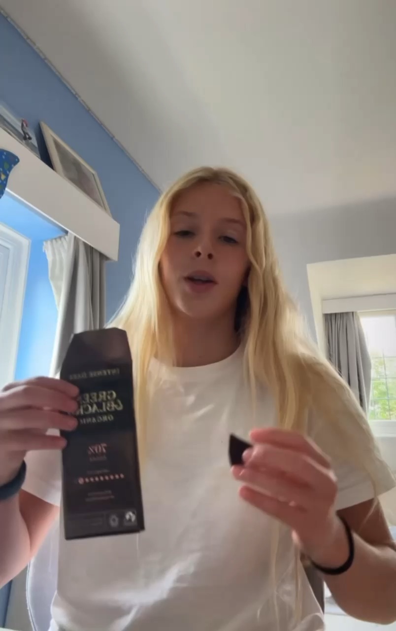 Dark chocolate taste test