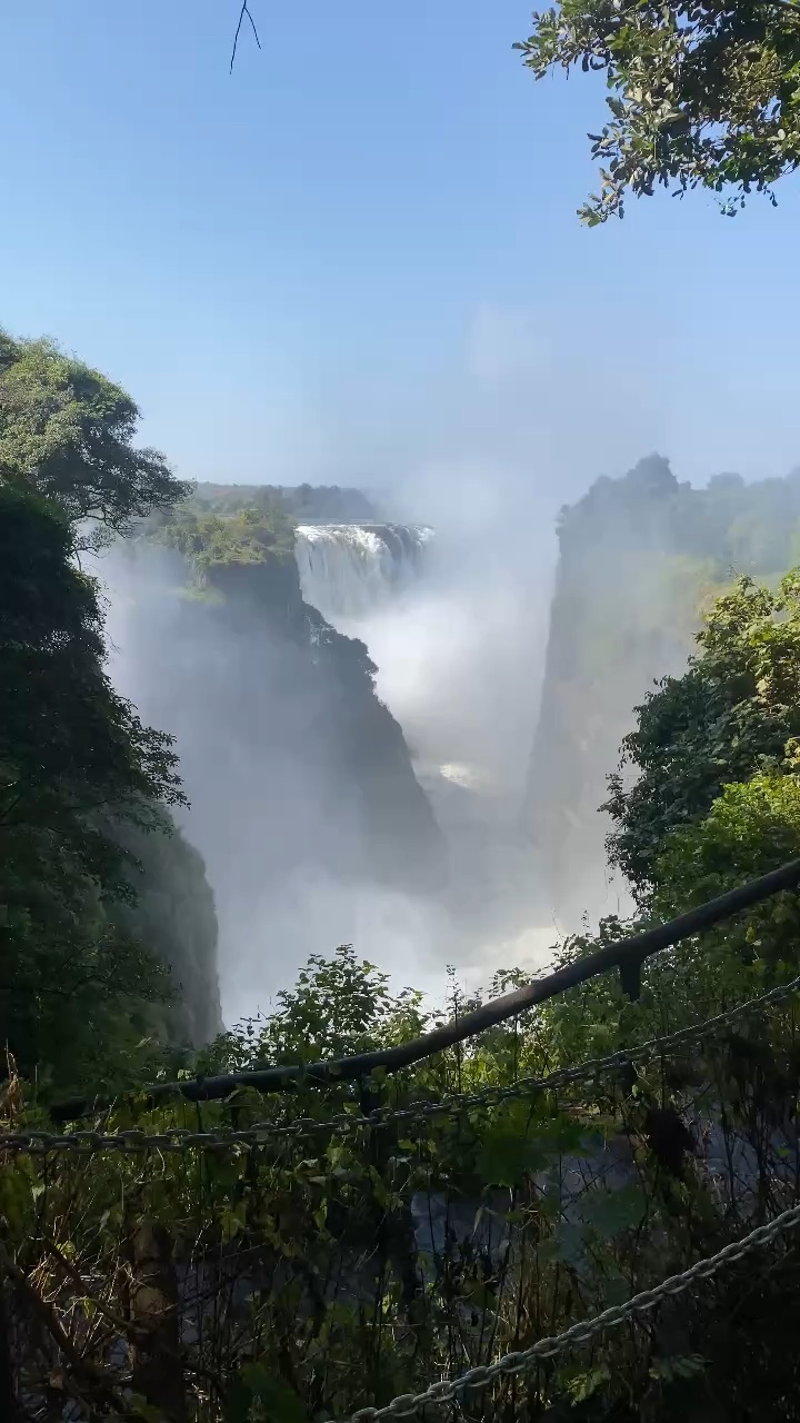 Nature of Victoria falls