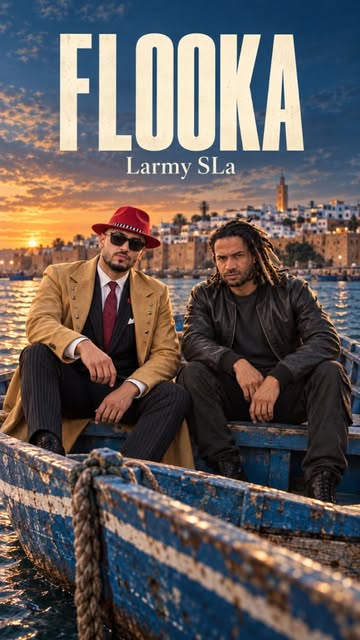 FLOUKA — LARMY SLA 🌊 من سلا إلى العالم. From the waters of Bouregreg to the streets of Salé—two artists, one city, o...