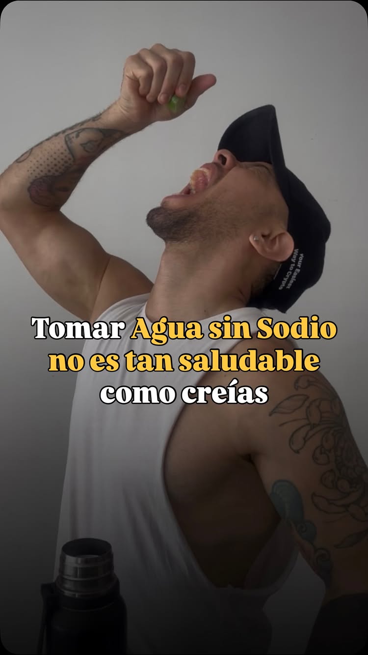 La única sal que debes usar porque tiene todos los minerales naturales que tu cuerpo necesita es la Sal Marina de la...