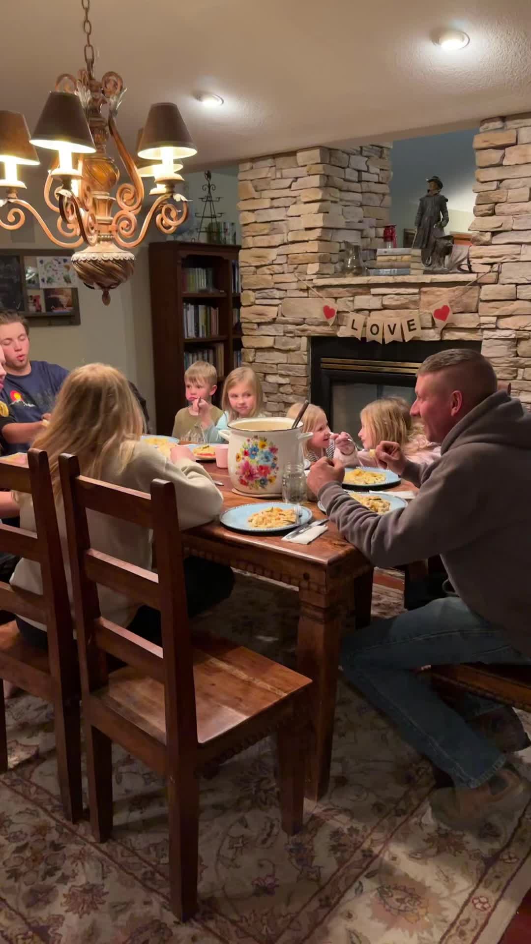 Cook the food, set the table, gather the family. It takes extra effort but it’s always worth it. ♥️ “All great change...