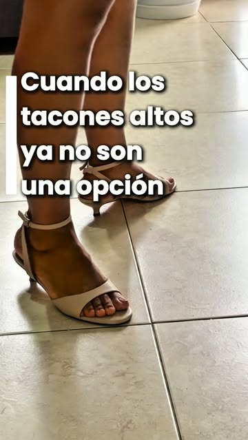No recuerdo la última vez que usé unos tacones altos. 🥹 Desde hace tiempo tengo problemas en las rodillas y, por eso...
