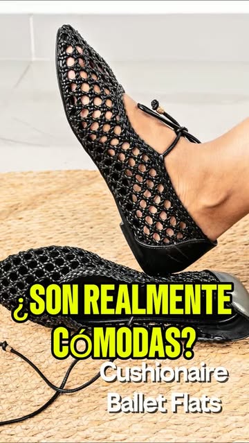 Después de probarlas en diferentes ocasiones, ya puedo decirles qué me han parecido estas bailarinas de CUSHIONAIRE....