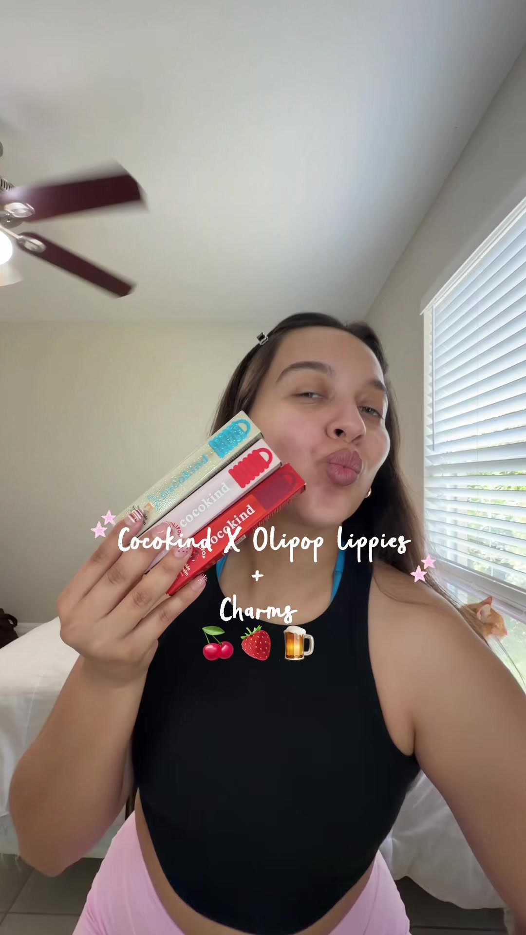 Truly my fav lippies! Plus charms?! @cocokind x @OLIPOP ✨🩷 #cocokind #olipop #lipbalm #lippies #cocokindbrandtrip