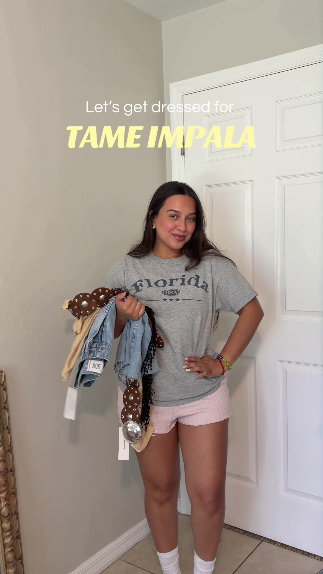 The cutest outfit for @Tame Impala deadbeat tour!! I chose the black scarf yall! 🙌🏻🖤 outfit details in my ShopMy b...