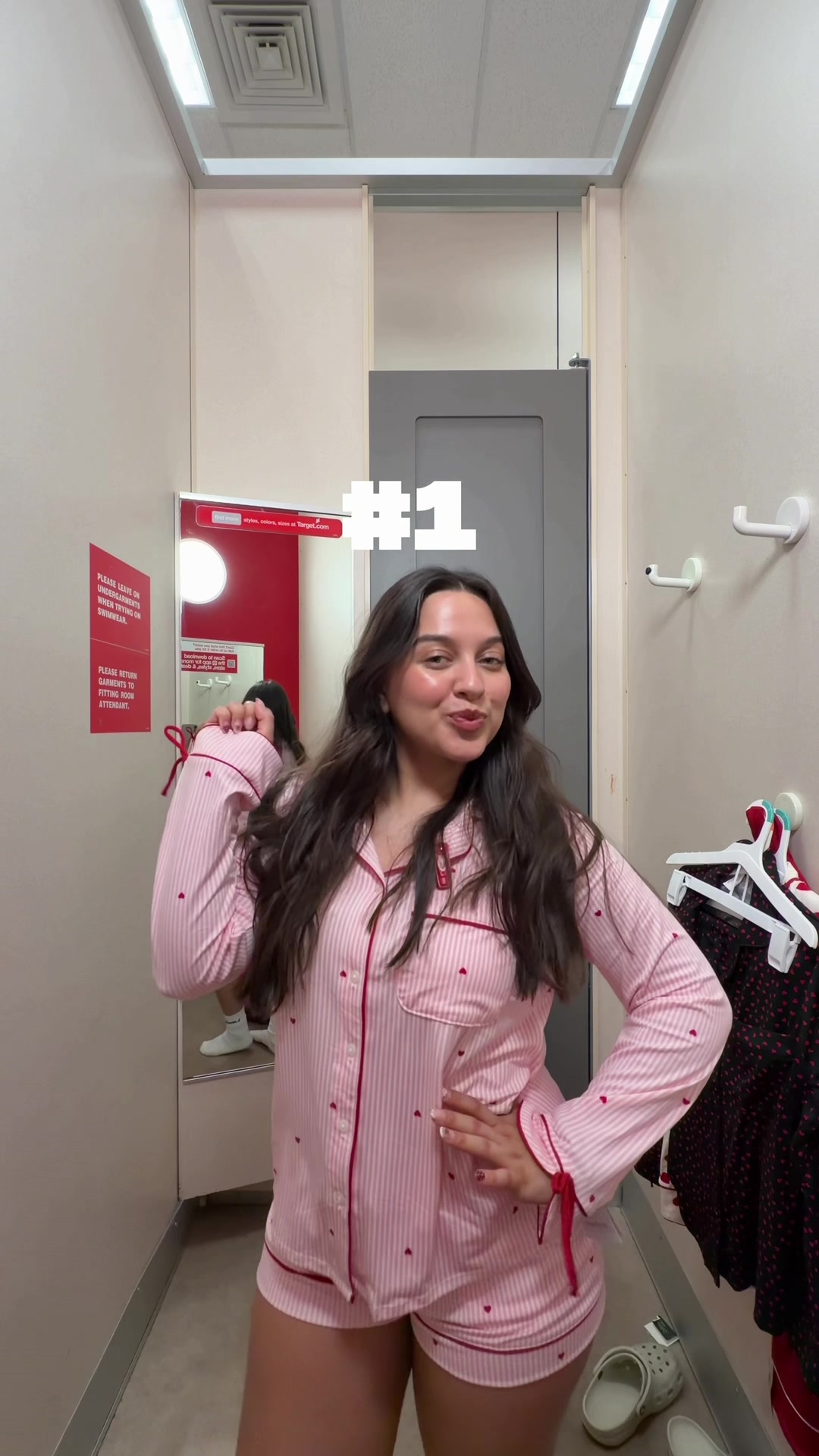 These valentines pjs from @target are a MUST, can’t wait to wear them for galentines 😭 #vday #valetinesday #pajamase...