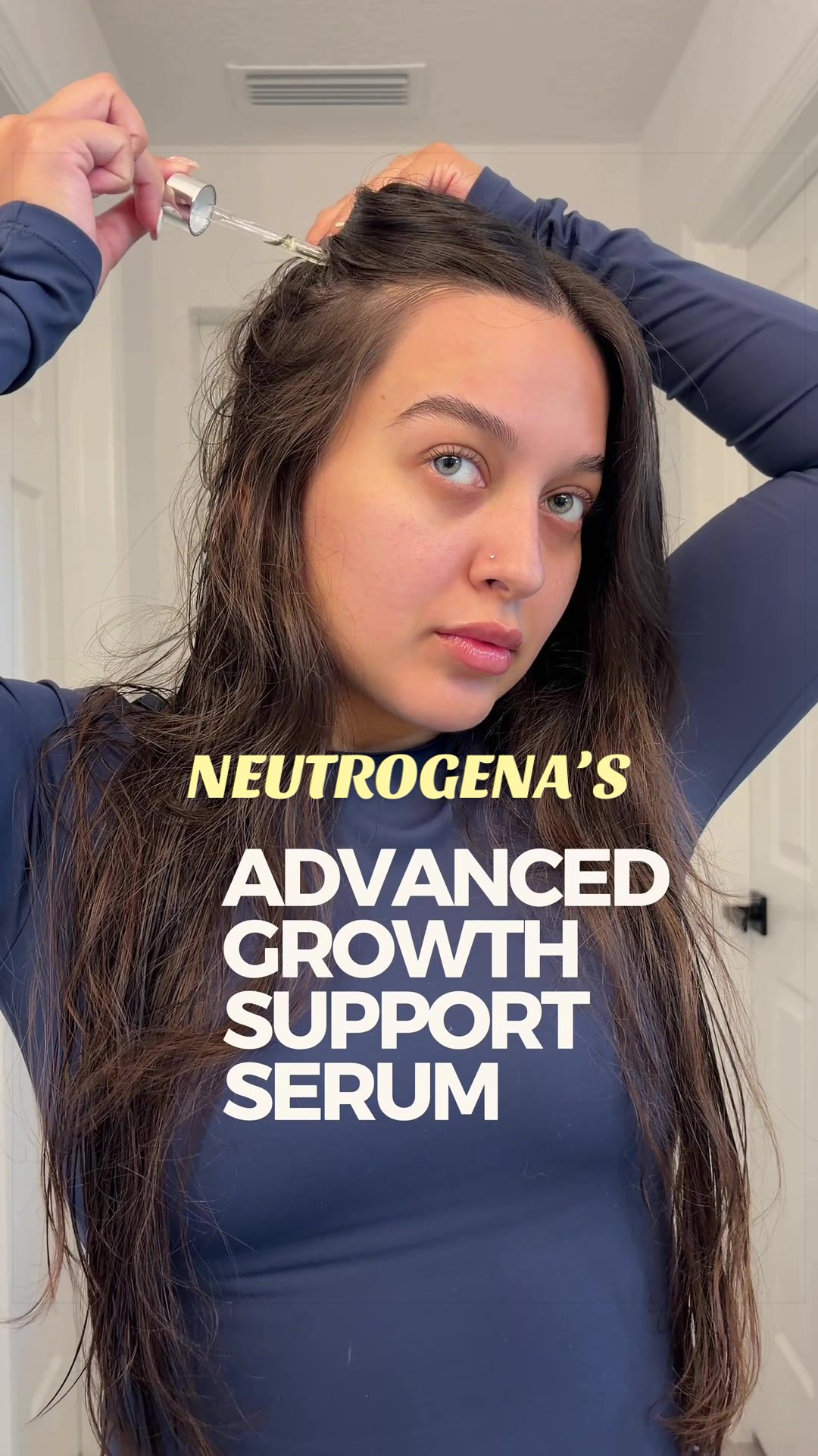 #AD Besties, we’re officially in our hair growth era!✨ I’ve been adding the new @Neutrogena Hair Restore line to my r...