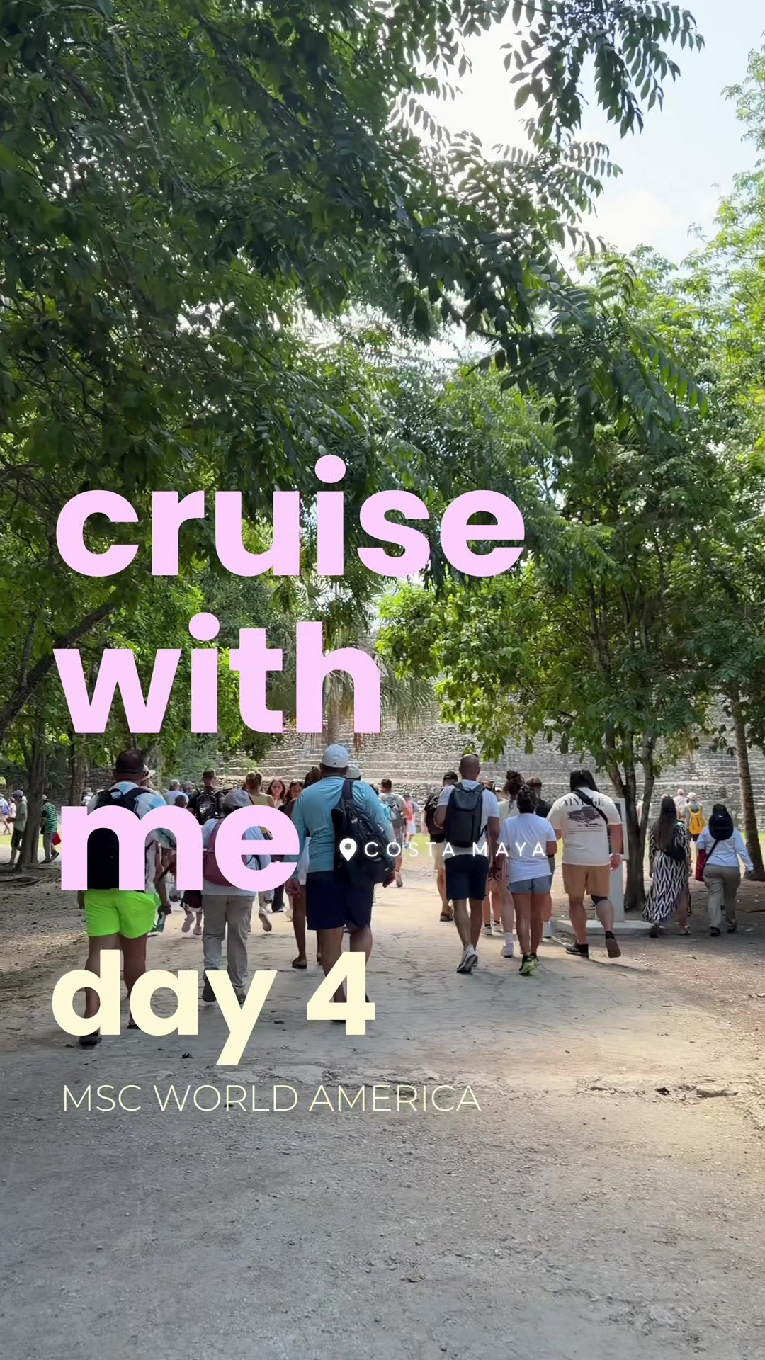 You guys have been loving these vids, so here’s day 4 of our @MSC Cruises US cruise! We’re in Costa Maya! 🚢 #cruise...