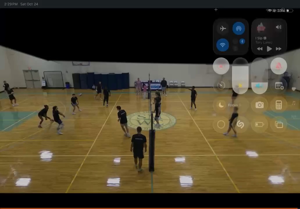 Volleyball scrimmage