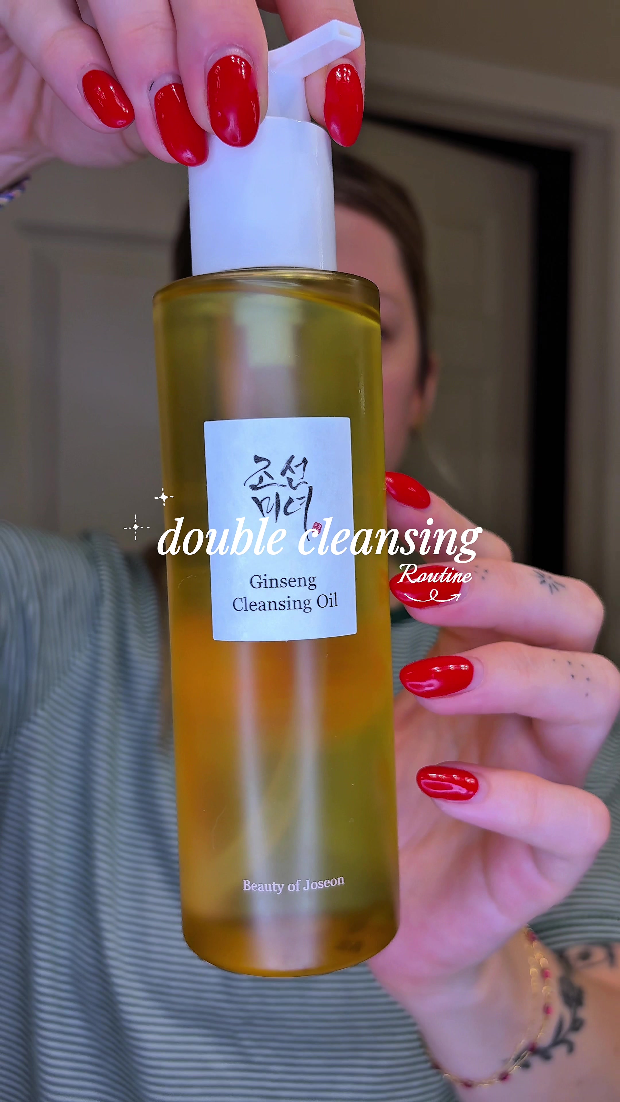 double cleansing has seriously transformed my skin and if you don’t use a cleansing oil, this is your sign to start!!...