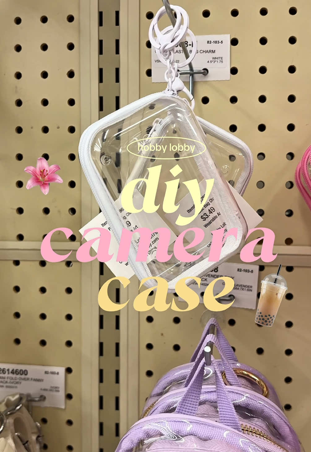 the hard case keychain is going viral at target but they have even cuter ones at hobby lobby that aren’t sold out ✨ p...
