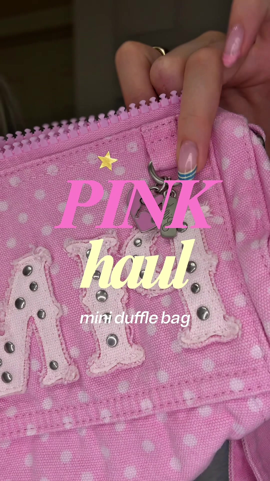 so excited to use this purse for my walks + when i don’t wanna use my thrifted coach cuties! #victoriassecret #purset...