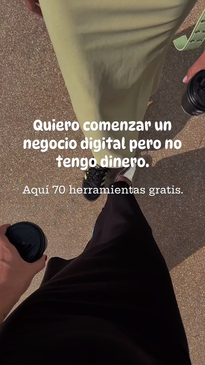 Lista de 70 herramientas gratis para comenzar tu negocio digital. No hay excusas cuando el enfoque es el correcto. #d...