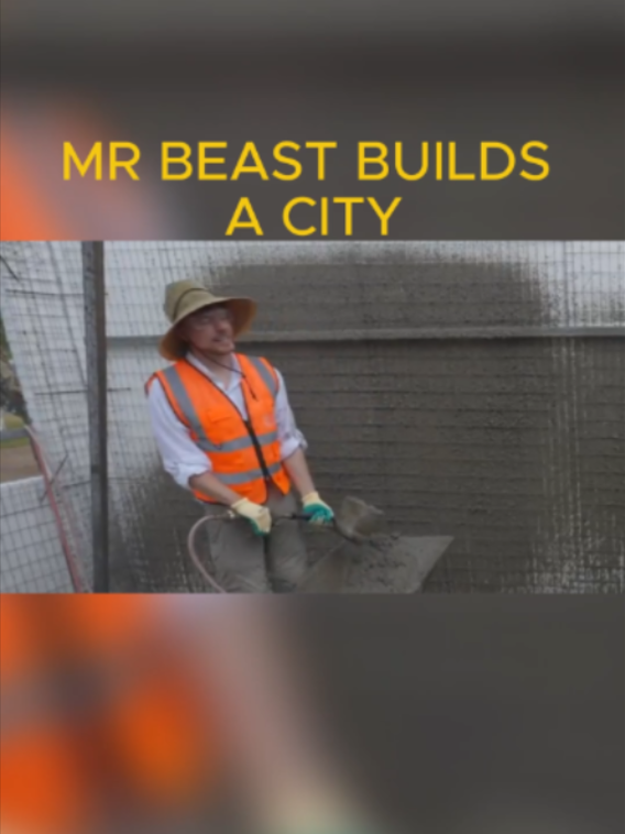 Mr Beast Builds a City PT.2#mrbeast #viral