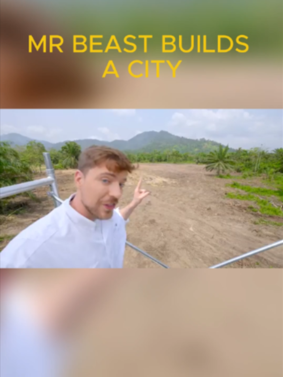 Mr Beast Building a city #mrbeast