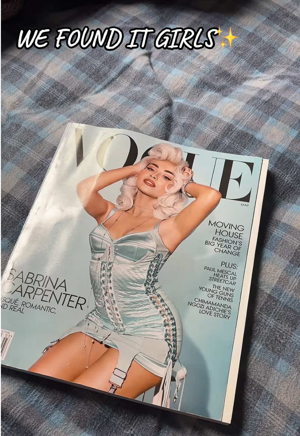 after taking forever to find it it’s mine 🥹 #sabrinacarpenter #fyp #fashioninspo
