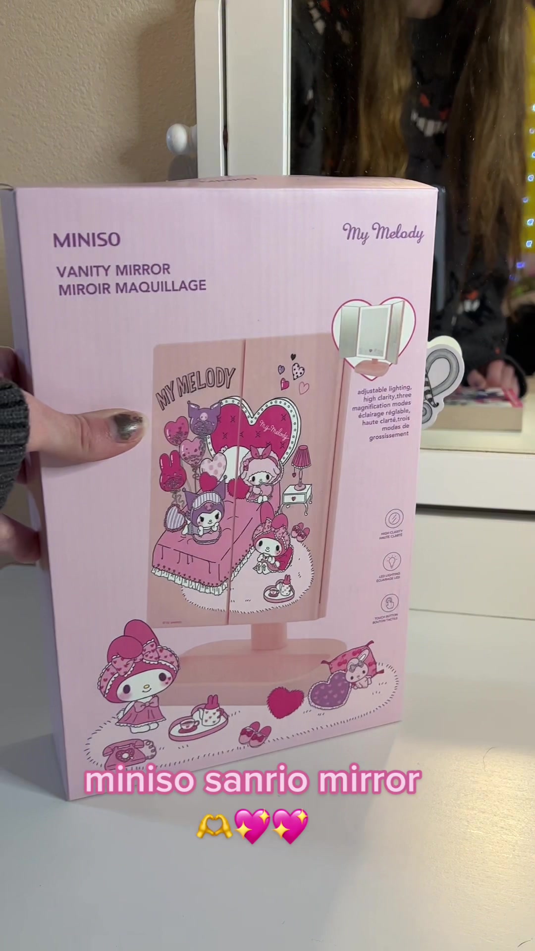 i’m obsessed 🥹💕💖 #minso #sanrio #mymelodynkuromi #smallstreamer #twitchstreamer