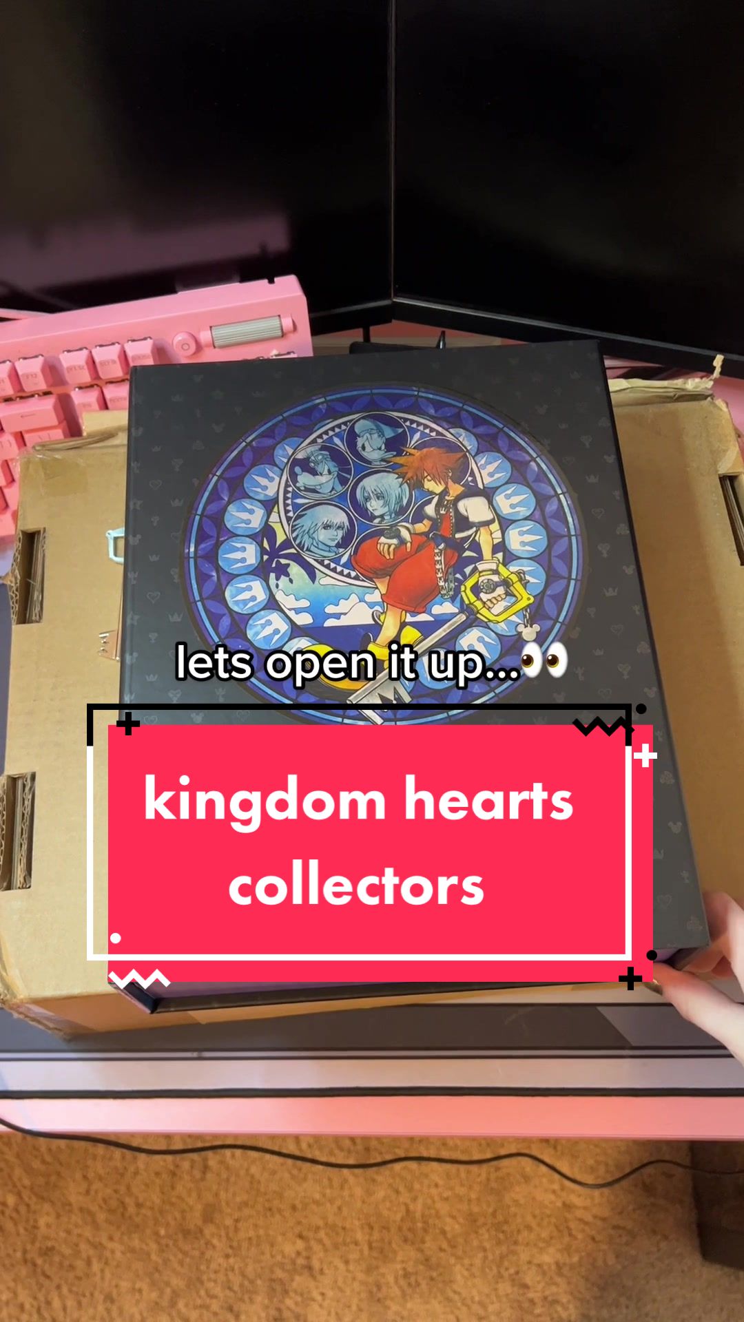 perfect collector item ✨🔑 #kingdomhearts #unboxing #haul #twitch #twitchstreamer