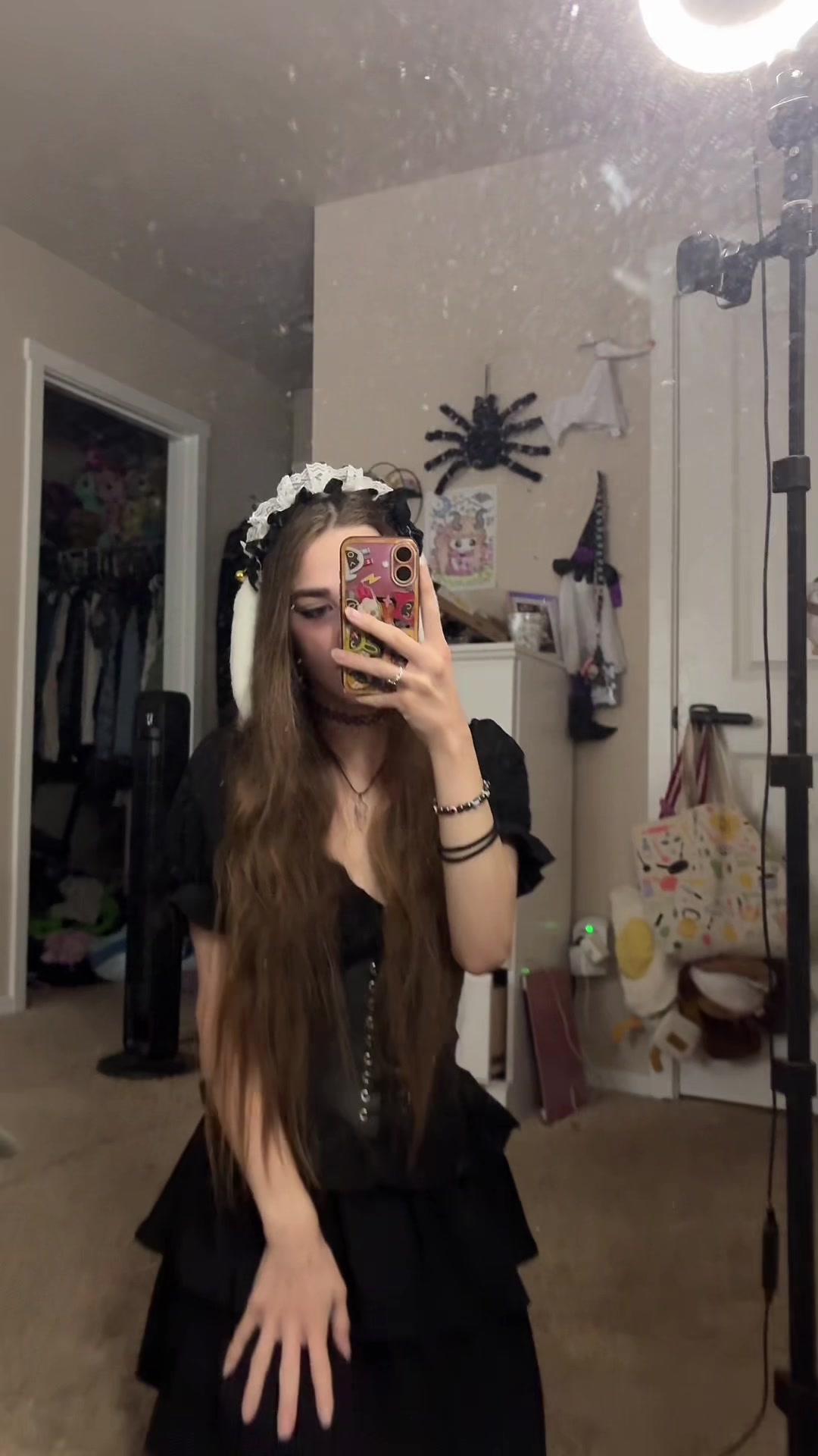 pre therapy fit goes hard #fyp #gothicstyle #egirl #alternativegirl #smallstreamer