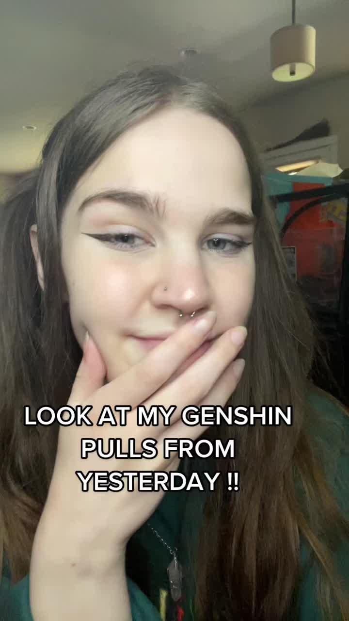 I FRIGGEN SCREAMED MAN AHAHA #greenscreen#genshinimpact#fyp#kazuharerun#genshinpulls