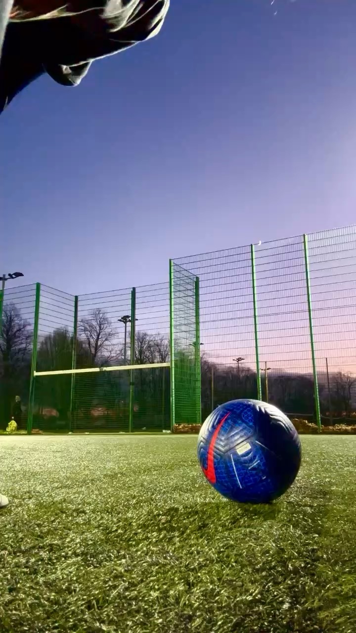 Football + sunset