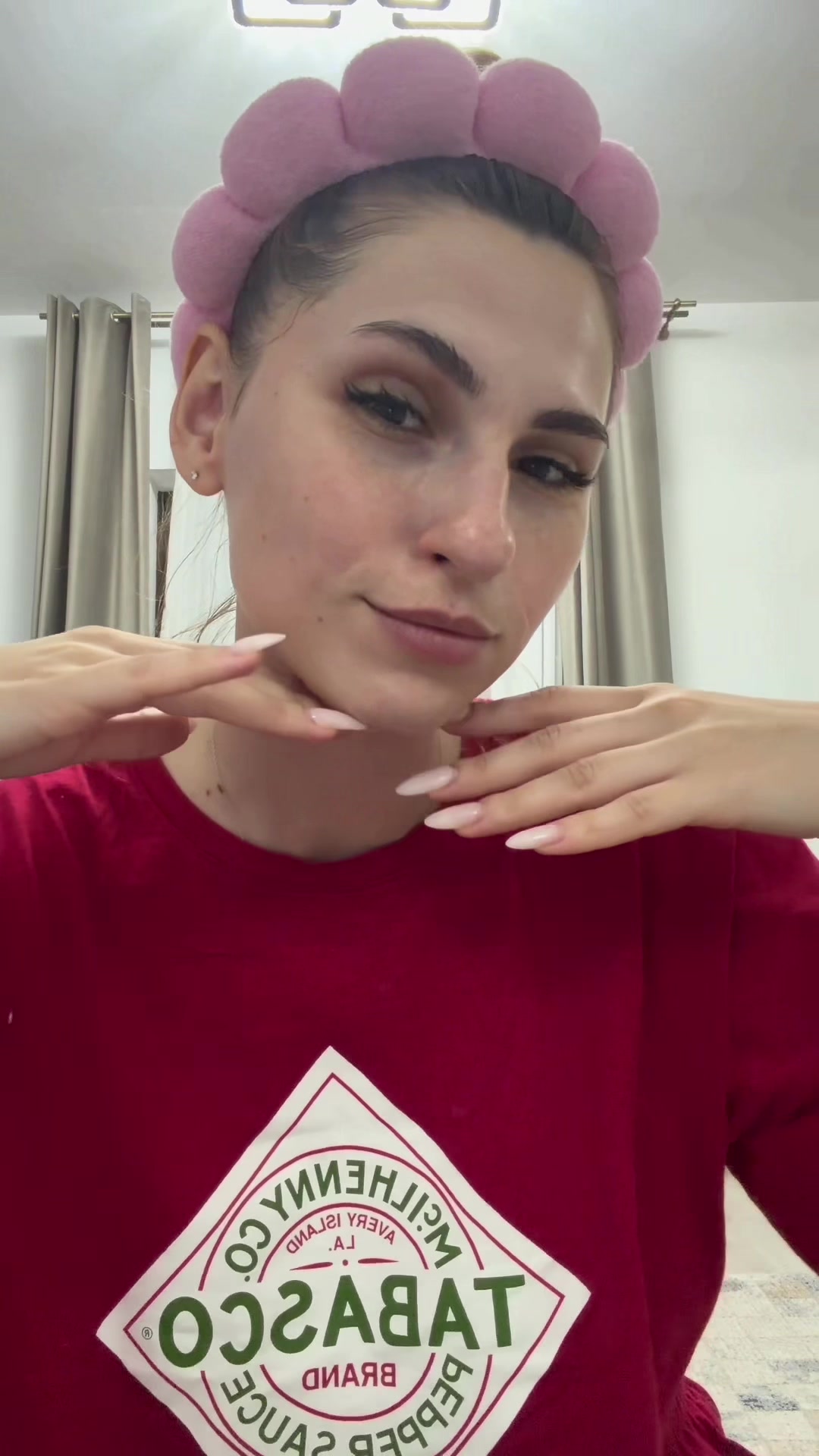 Hello you beautiful Girlies💕My first night time skincare routine #skincareroutine #firstvideo #skincaretips