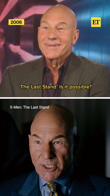 Forever our Professor X. When Patrick Stewart looked back at his time playing the beloved character in 2006's 'X-Men:...