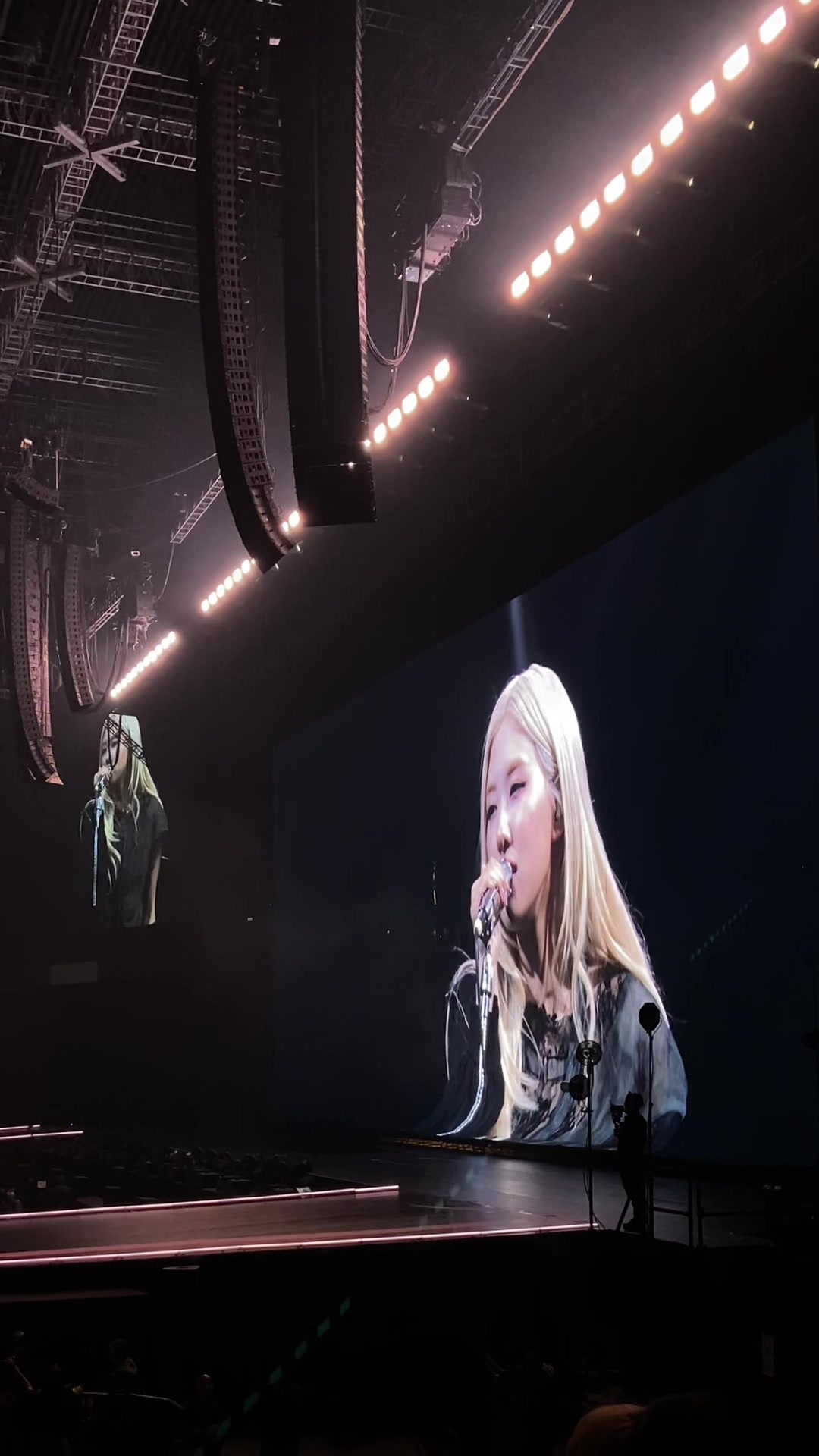 i could listen to this for years and still feel heavenly @ROSÉ #rosé #deadlineworldtour #deadlineinbulacanday2 #black...