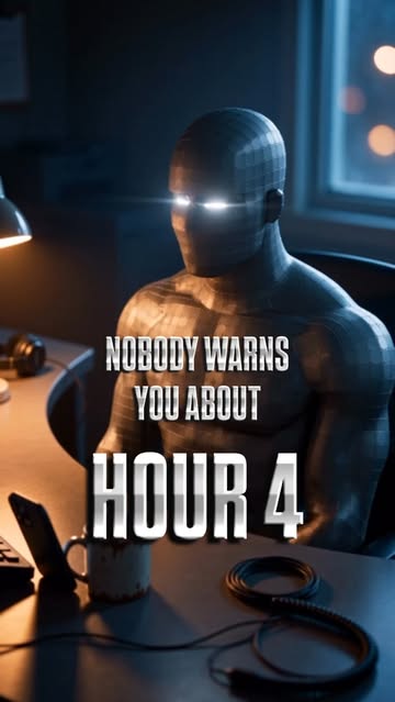 Nobody warns you about hour 4 of a night shift. 1. Your body temp actually drops around then — that cold, foggy feeli...