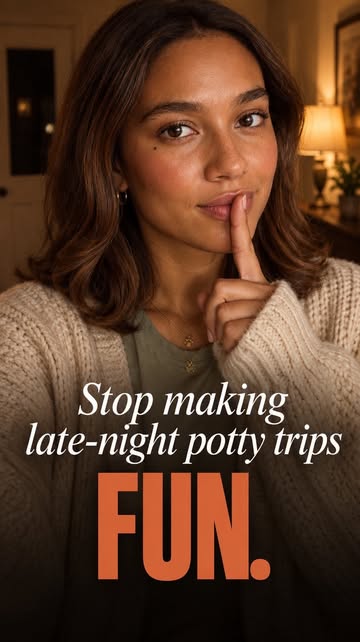 Your late-night potty trip might be teaching your puppy to wake you up. Fix it: - lights low - no talking - no play -...