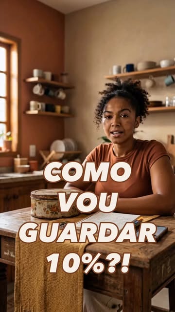 Todo conteúdo de educação financeira repete a mesma fórmula: guarda uma porcentagem do salário. Só que ninguém explic...