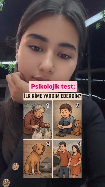 🧠 Psikolojik Test @neojadidler “İlk kime yardım ederdiniz?” 👉 Seçiminiz, karakteriniz hakkında sandığınızdan fazlas...