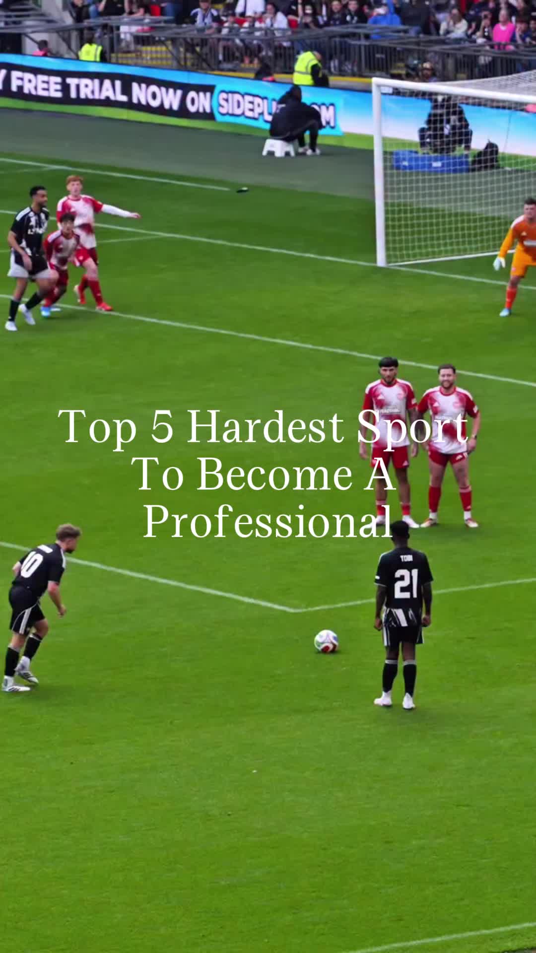 Top 5 Hardest Sports To Become A Professional #soccer