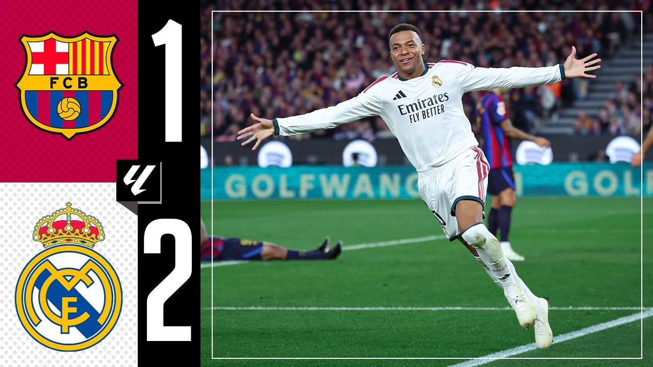 HIGHLIGHTS | FC Barcelona 1-2 Real Madrid | LaLiga Relive Real Madrid’s best moments from El Clásico at the Camp Nou!...