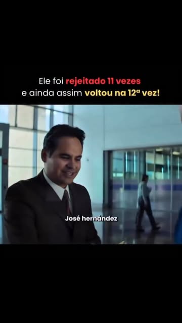 José Hernández tentou entrar para a NASA 11 vezes. Recebeu 11 respostas negativas. O que ele fez depois de cada uma d...