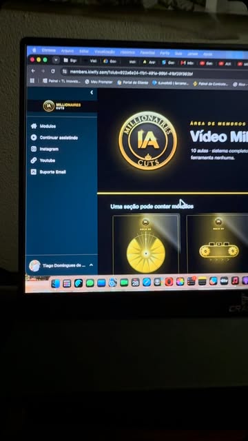 Curso disponível link na bio @millionaires_cuts #viral #foco #sucesso #ia #curso