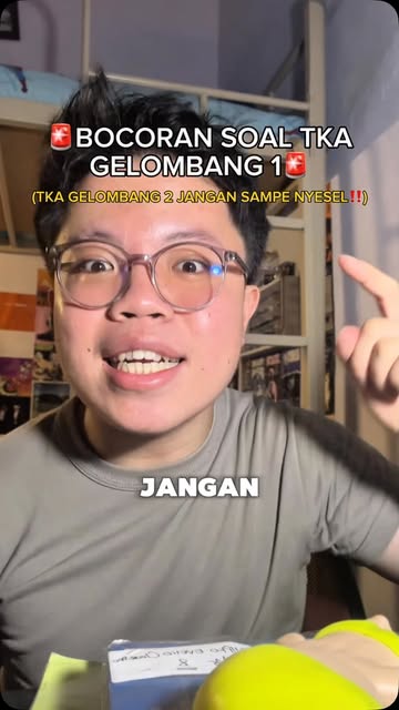 andai aja anak TKA gelombang 1 tau dari awal🥲, ngerjainnya bakal lebih santaii ga sihh!! kata gue anak gelombang 2 j...