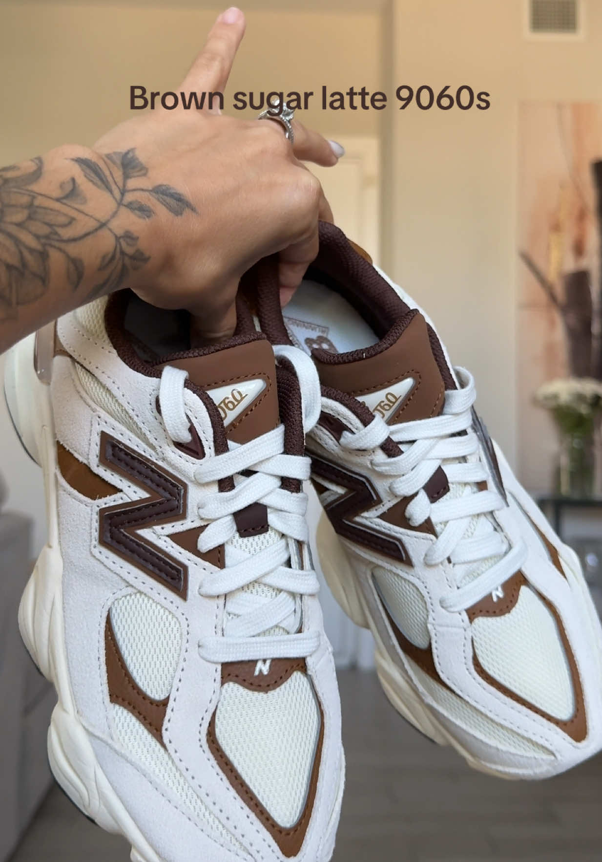 The hack is to get them in big kids to save some $$!! 🤎☕️👞 #9060s #newbalance9060 #newbalance