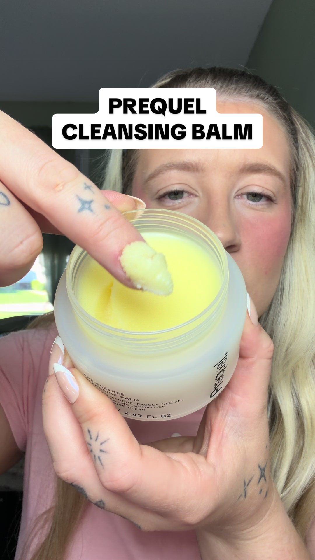 My new favorite cleansing balm to remove my makeup 🫶🏻 @Prequel #prequel #cleansingbalm #makeupremoval #prequelclean...